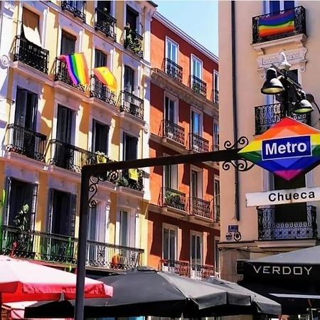 マドリードBohemio Apt 1Hab 4Pax En La Plaza De Chuecaアパートメント エクステリア 写真